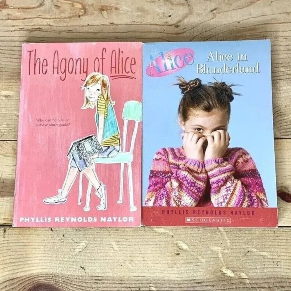 ALICE Series Books Lot of 5 Paperback Phyllis Reynolds Naylor Young Adult - Picture 2 of 4